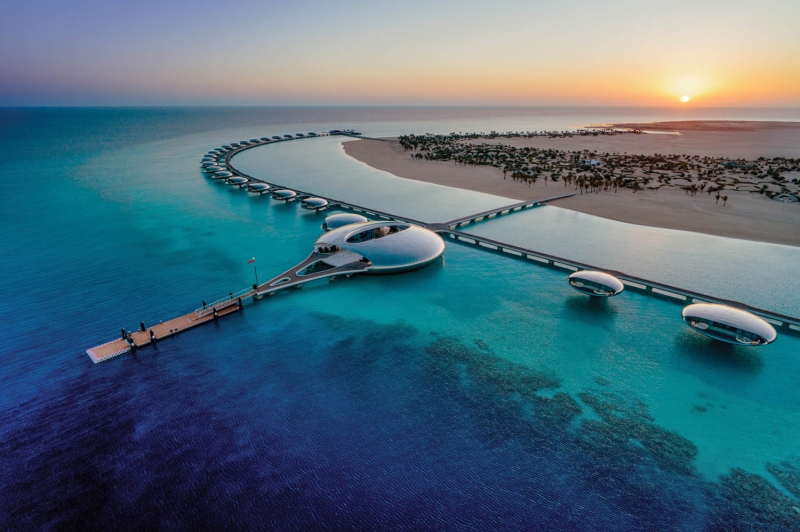Shebara Resort, A Floating Net-Zero Oasis, Wows