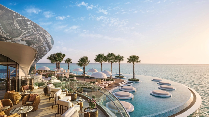 Shebara Resort, A Floating Net-Zero Oasis, Wows
