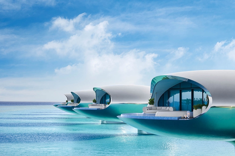 Shebara Resort, A Floating Net-Zero Oasis, Wows