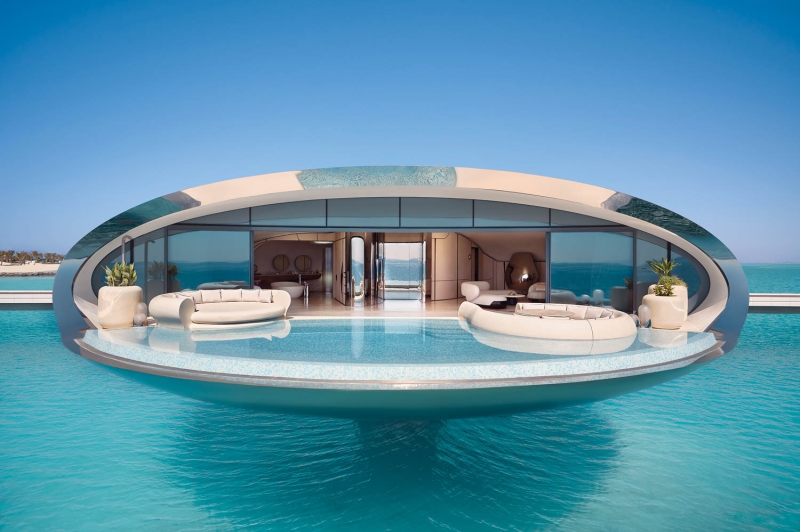 Shebara Resort, A Floating Net-Zero Oasis, Wows