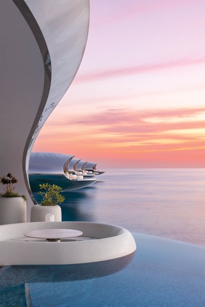 Shebara Resort, A Floating Net-Zero Oasis, Wows