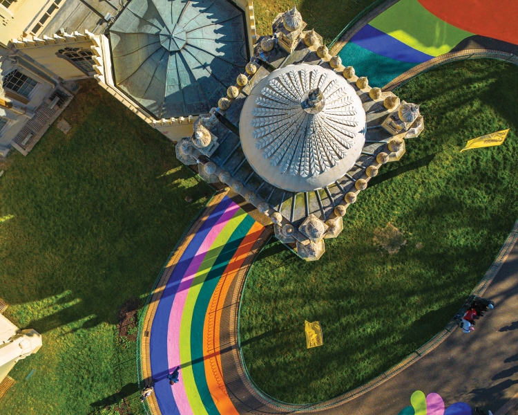 Walk Down Lois O'Hara's Rainbow Road